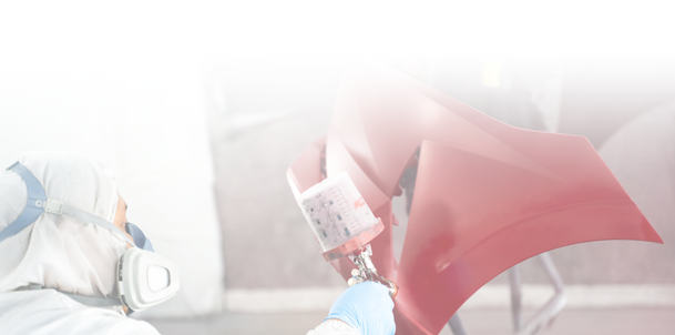 Technician working on front of vehicle for auto body detailing work in Fishkill, NY | Jimmy's Auto Outlet