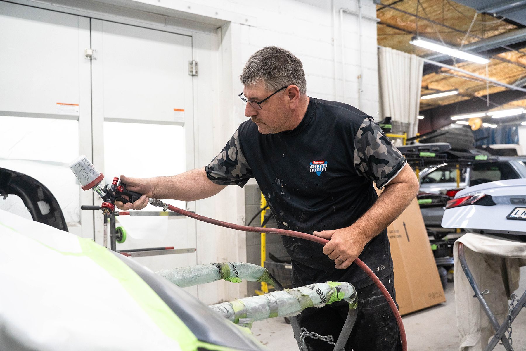 Inside our Garage in Fishkill, NY | Jimmy's Auto Outlet