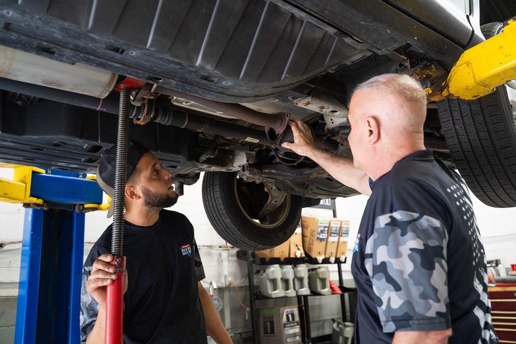 Inside our Garage in Fishkill, NY | Jimmy's Auto Outlet