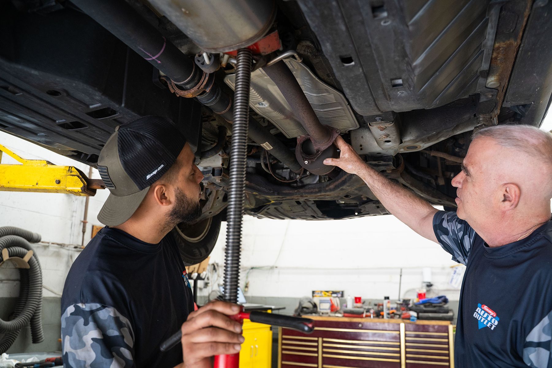 Inside our Garage in Fishkill, NY | Jimmy's Auto Outlet