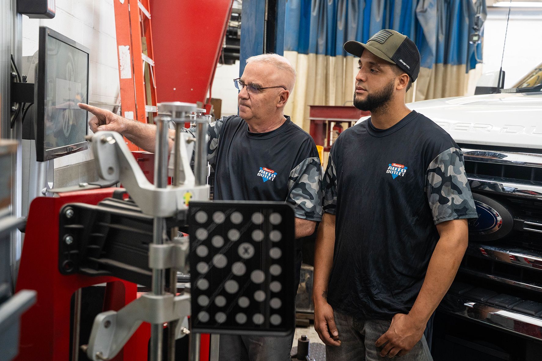 Inside our Garage in Fishkill, NY | Jimmy's Auto Outlet