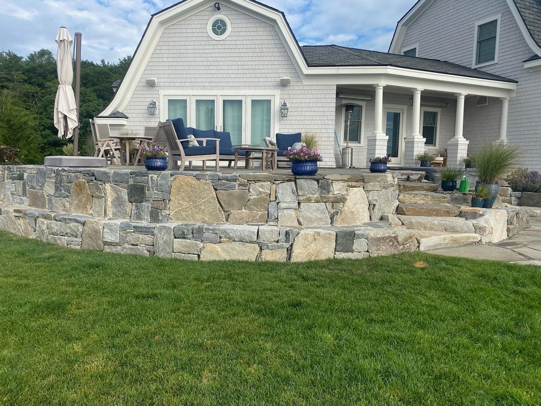 Walkway With Landscape Design