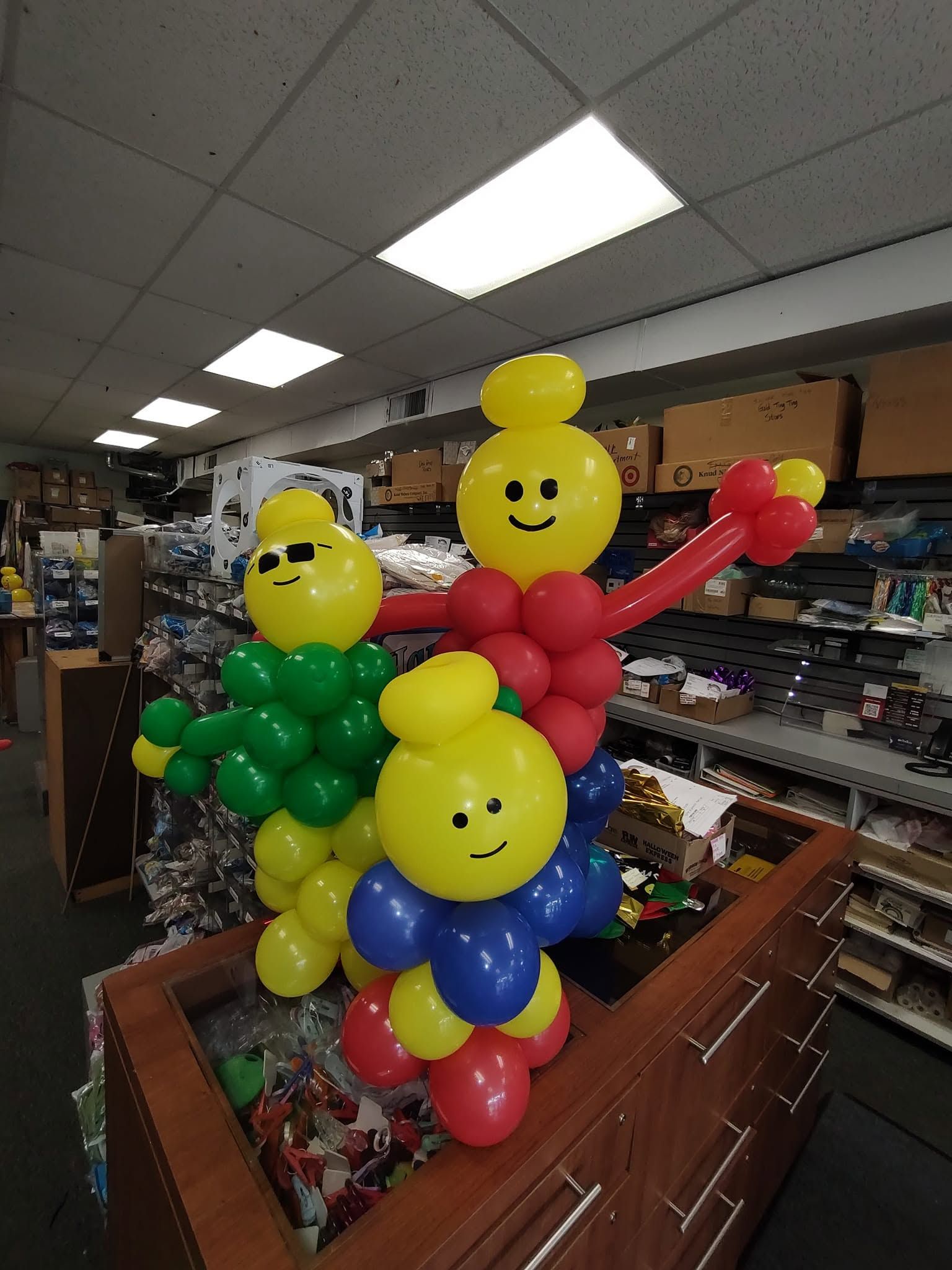 Branded Corporate Balloon Columns