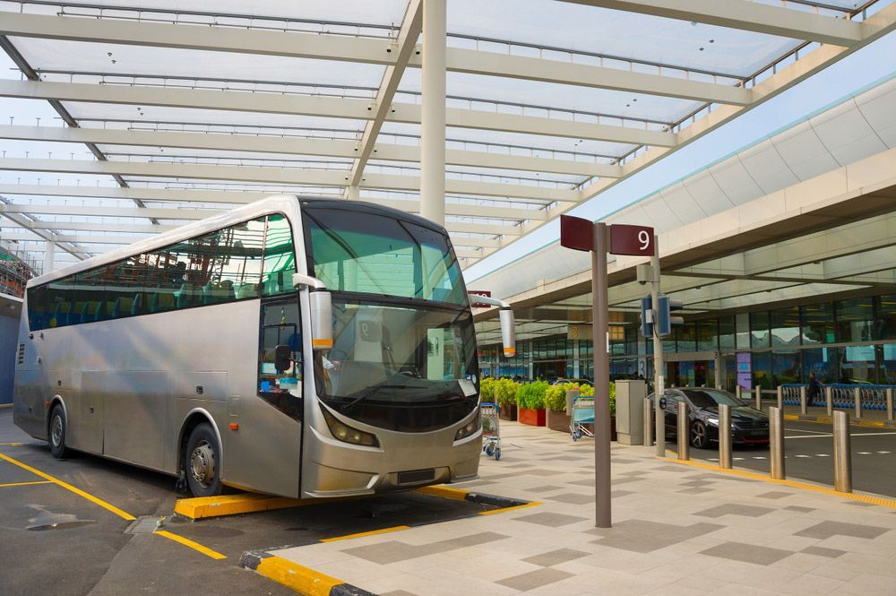 A Silver Double-decker Bus Parked — Dave's Drive U Anywhere 24/7 Mini Van Hire In Shellharbour, NSW