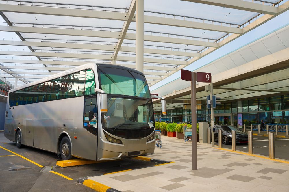A Silver Double-decker Bus Parked — Dave's Drive U Anywhere 24/7 Mini Van Hire In Wollongong, NSW