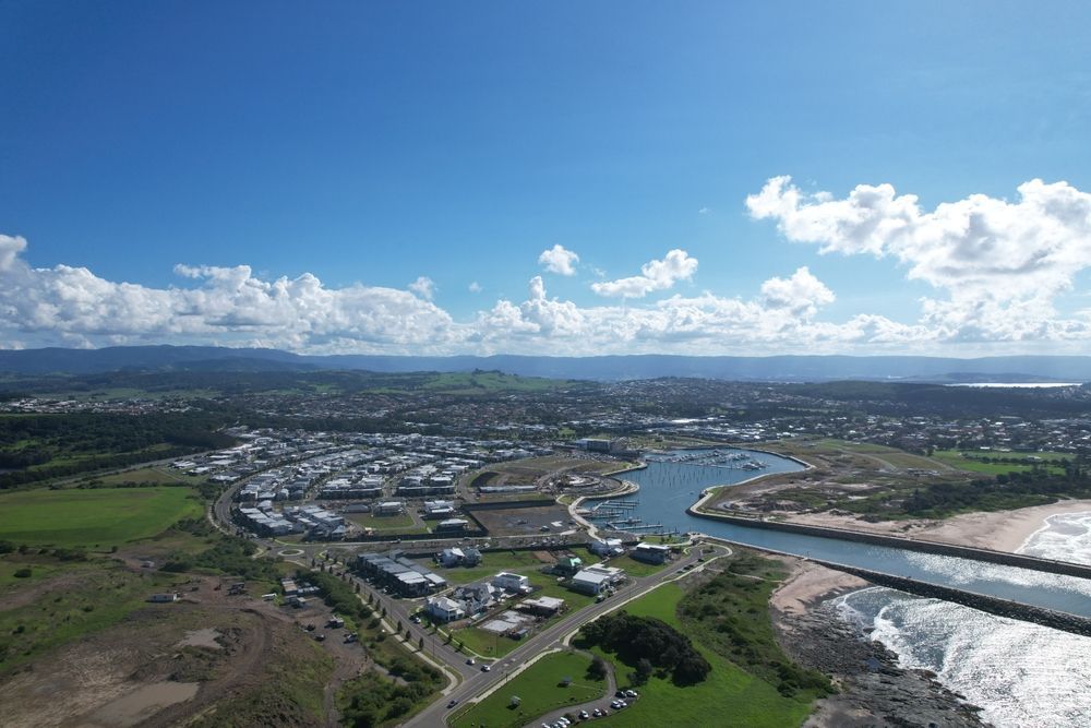 Coastal Town With Harbor Entrance — Dave's Drive U Anywhere 24/7 Mini Van Hire In Shellharbour, NSW