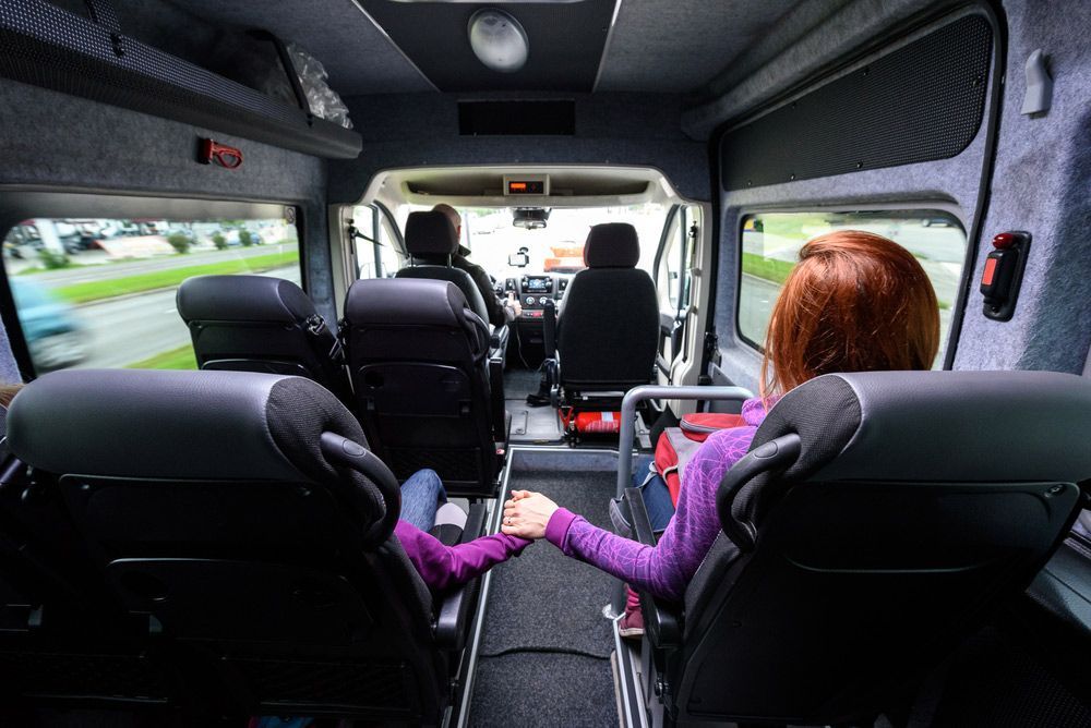 Interior of a Passenger Van — Dave's Drive U Anywhere 24/7 Mini Van Hire In Austinmer, NSW
