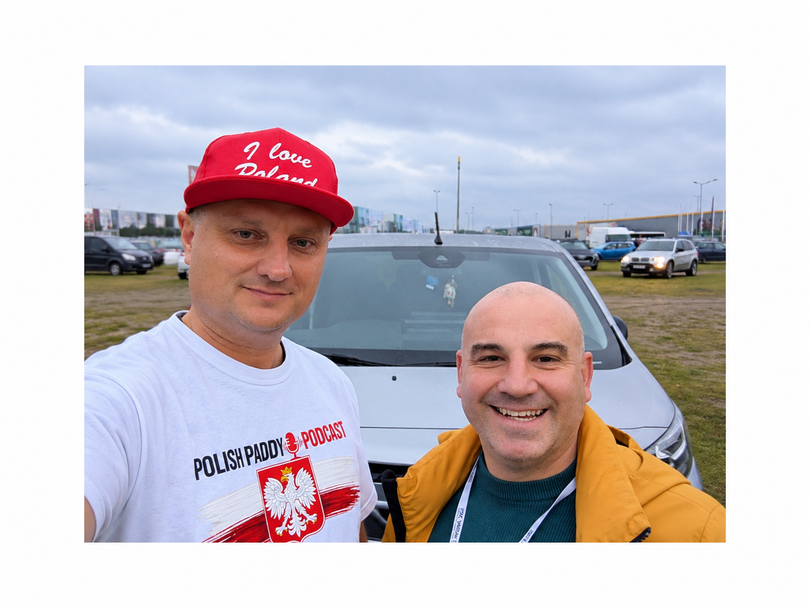 Gregory and Peter from Polish Paddy & Polish Buddy, offering private tours and transfers in Krakow, Warsaw and across Poland.