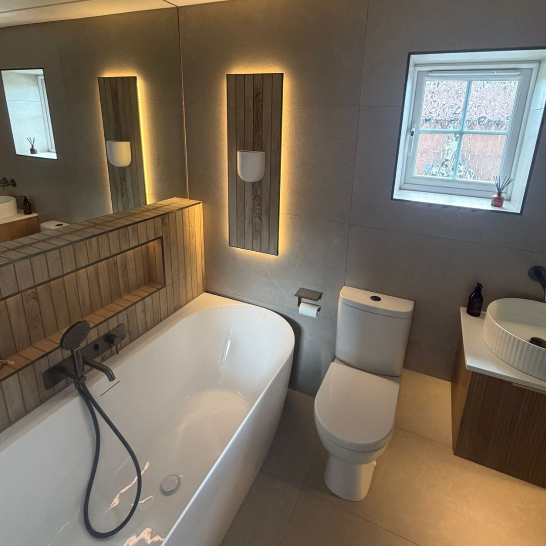 Bathroom Renovation Project Results 