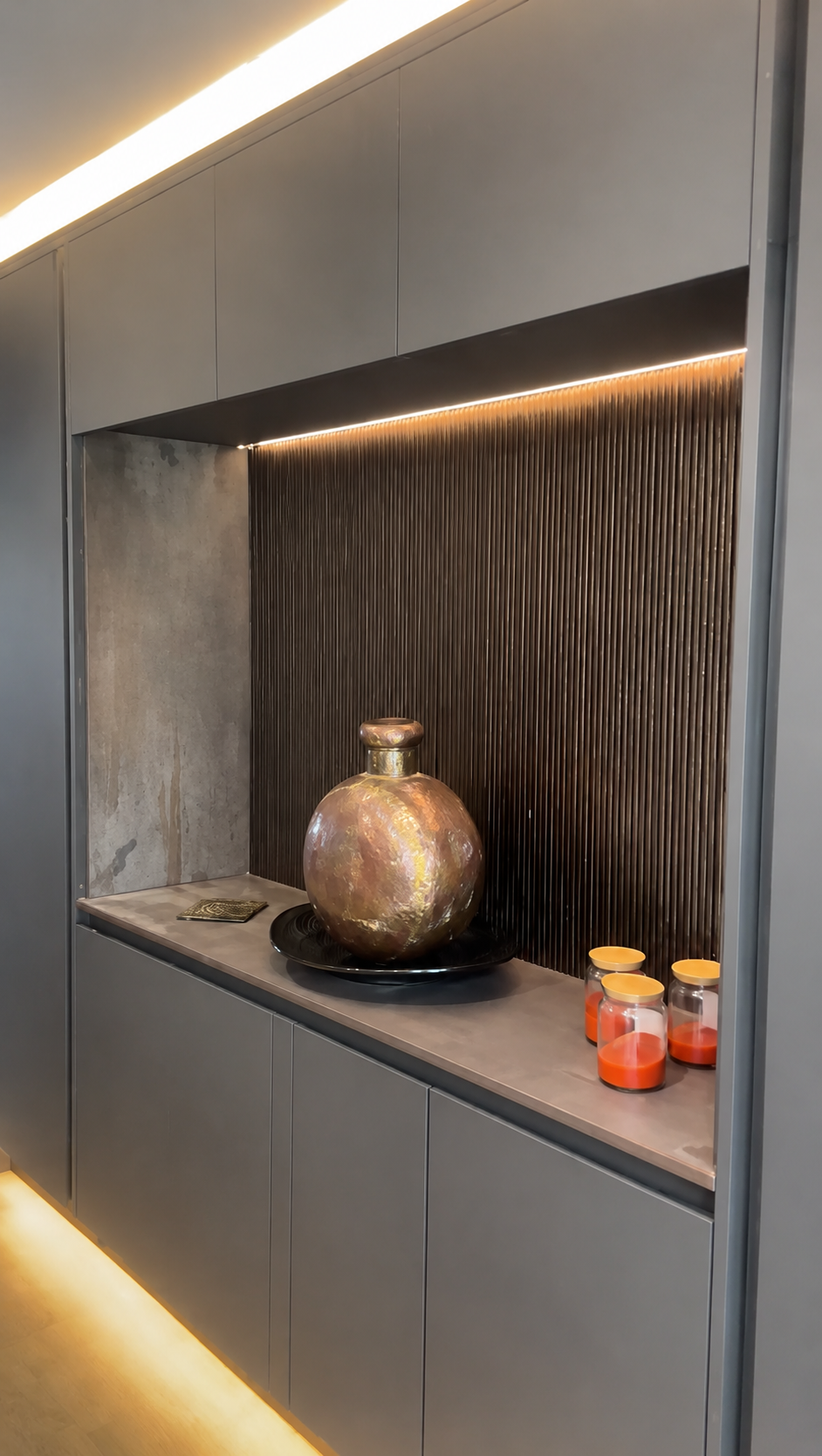 Kitchen Finishes and Lighting