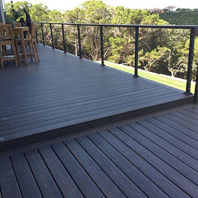 custom wood deck