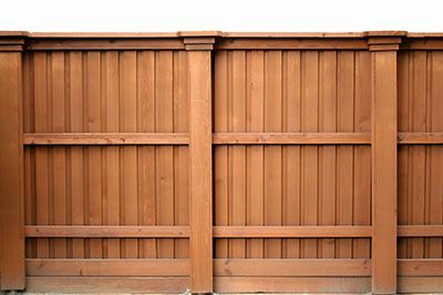 privacy wood fence