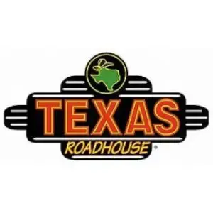 The logo for texas roadhouse has a picture of a texas on it.