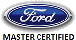 Master Certification Logo Ford | Tex's Transmissions Complete Auto & Truck Care