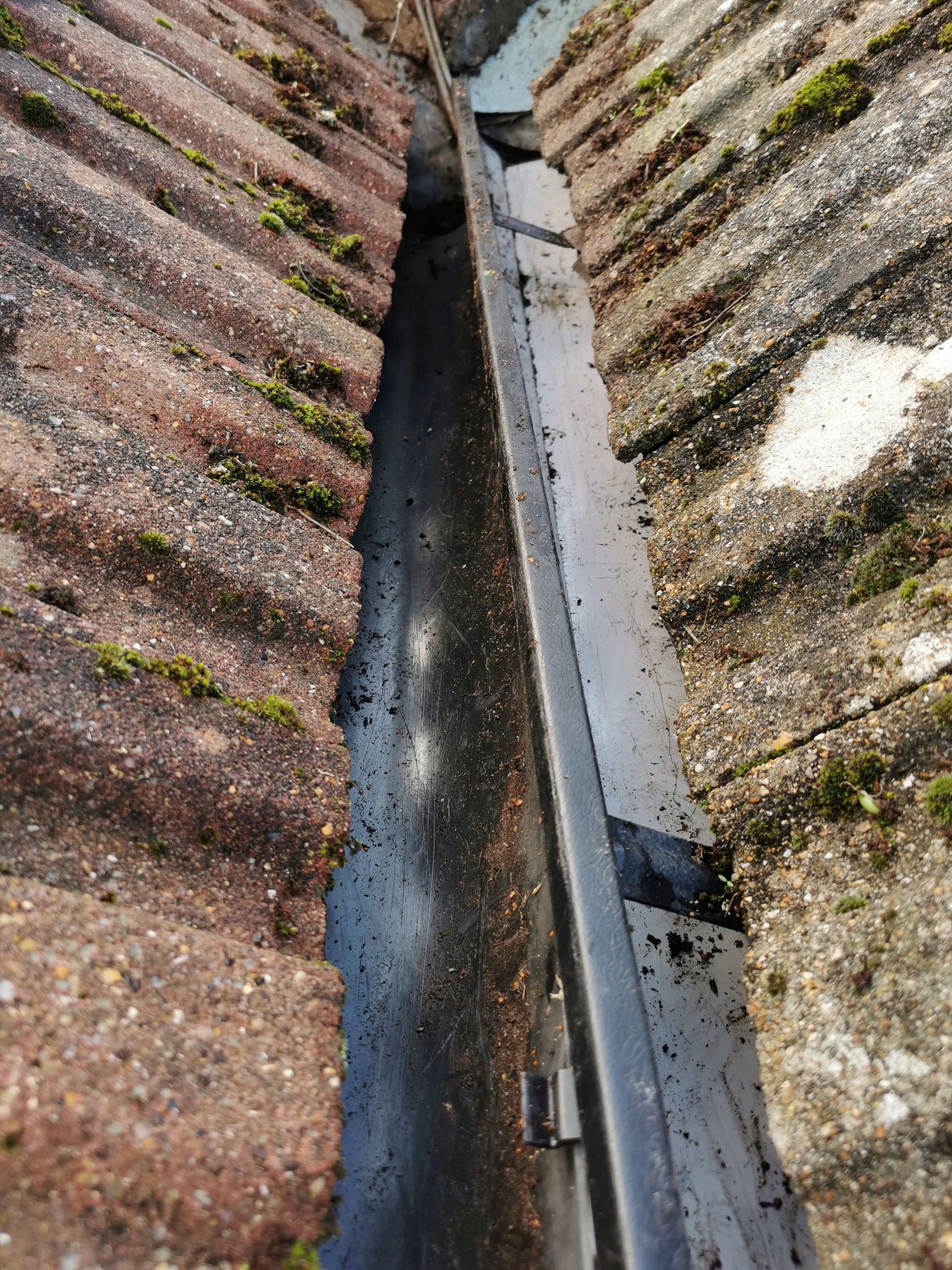 Gutters cleared