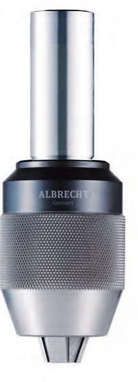 Silver cylindrical handle with textured knurled grip and a small tapered tip, shown vertically on white background