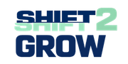 A logo for a company called shift advertising