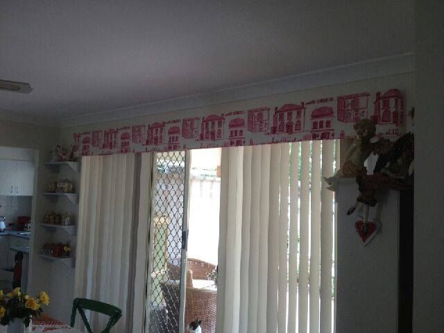 A Room With a Sliding Glass Door with Blinds — Curtain Haven & Blinds in Laurieton, NSW