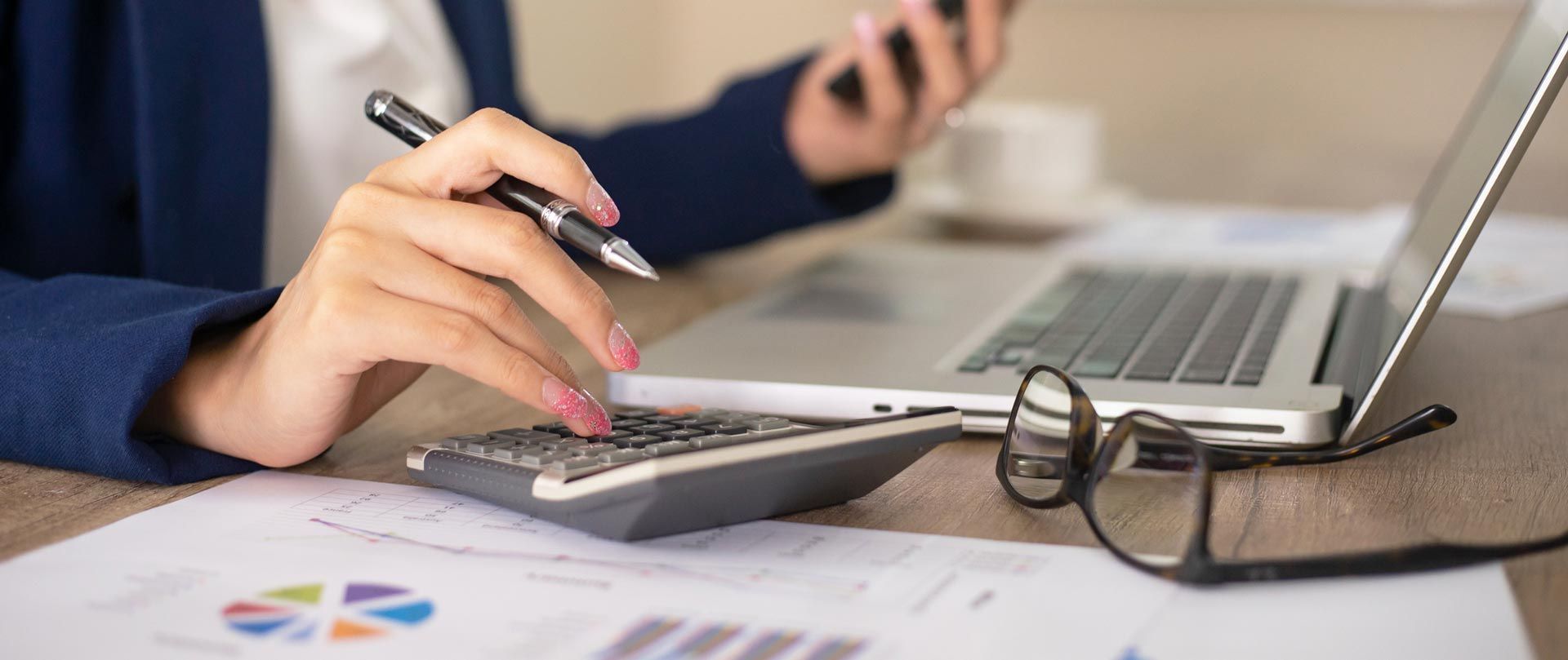Businesswoman working in office - Monument, CO - Sixth Gear Solutions