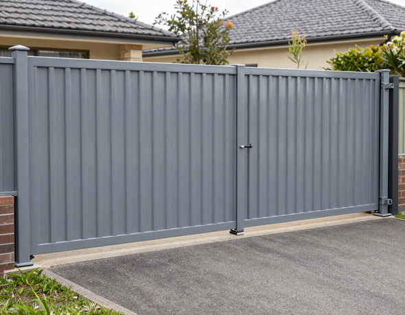 Colourbond fence and sliding gate
Professional fence contractors in Melbourne’s eastern suburbs, installing quality timber, aluminium and Colourbond fences and gates in Bayswater, Boronia, Croydon, Ferntree Gully, Knoxfield, Rowville, Lilydale, Lysterfield, Mitcham, Ringwood, Sassafras, Wantirna 