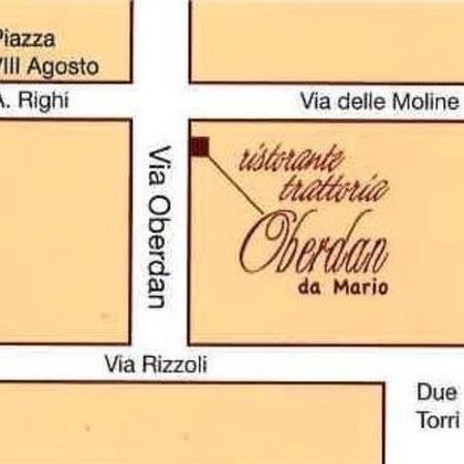 Mappa che mostra il ristorante
