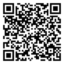 Ein schwarz-weißer QR-Code auf weißem Hintergrund.
