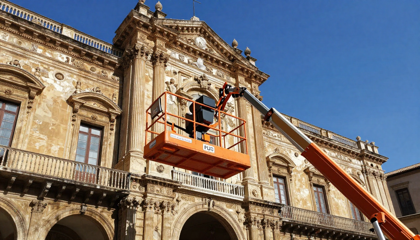 Noleggio autoscala Palermo centro storico – Impastato Traslochi