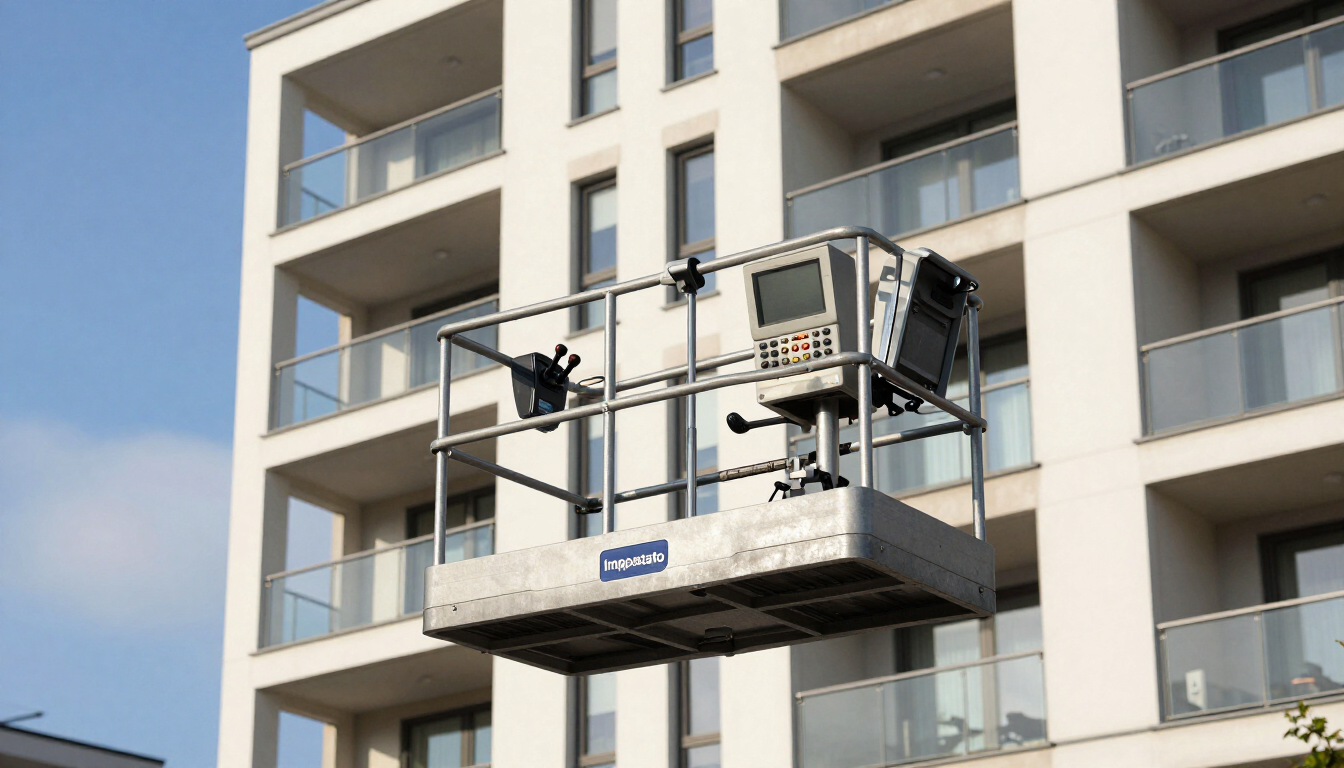 Noleggio autoscala Milano zona residenziale – Impastato Traslochi