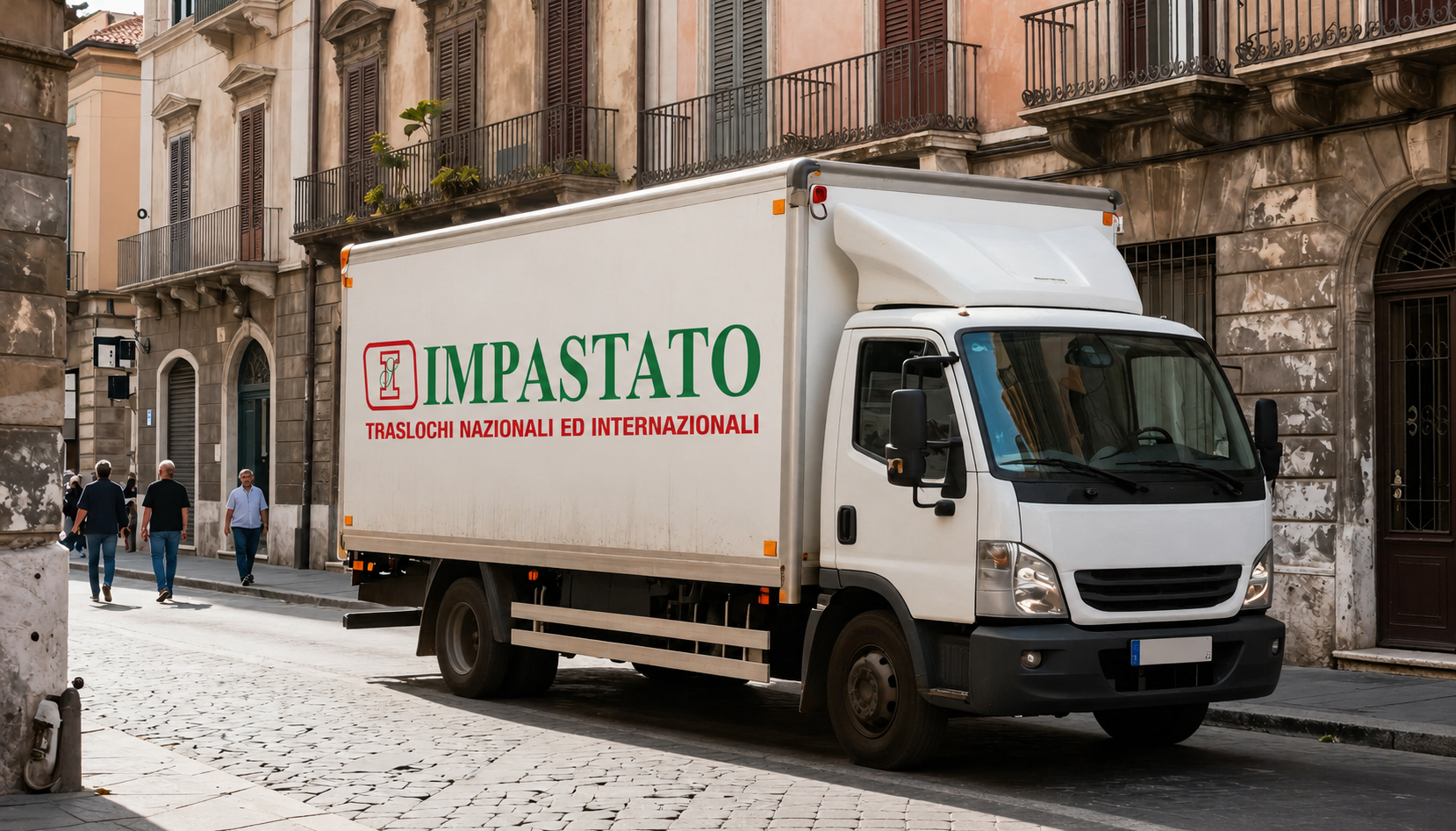 Squadra Impastato Traslochi al lavoro