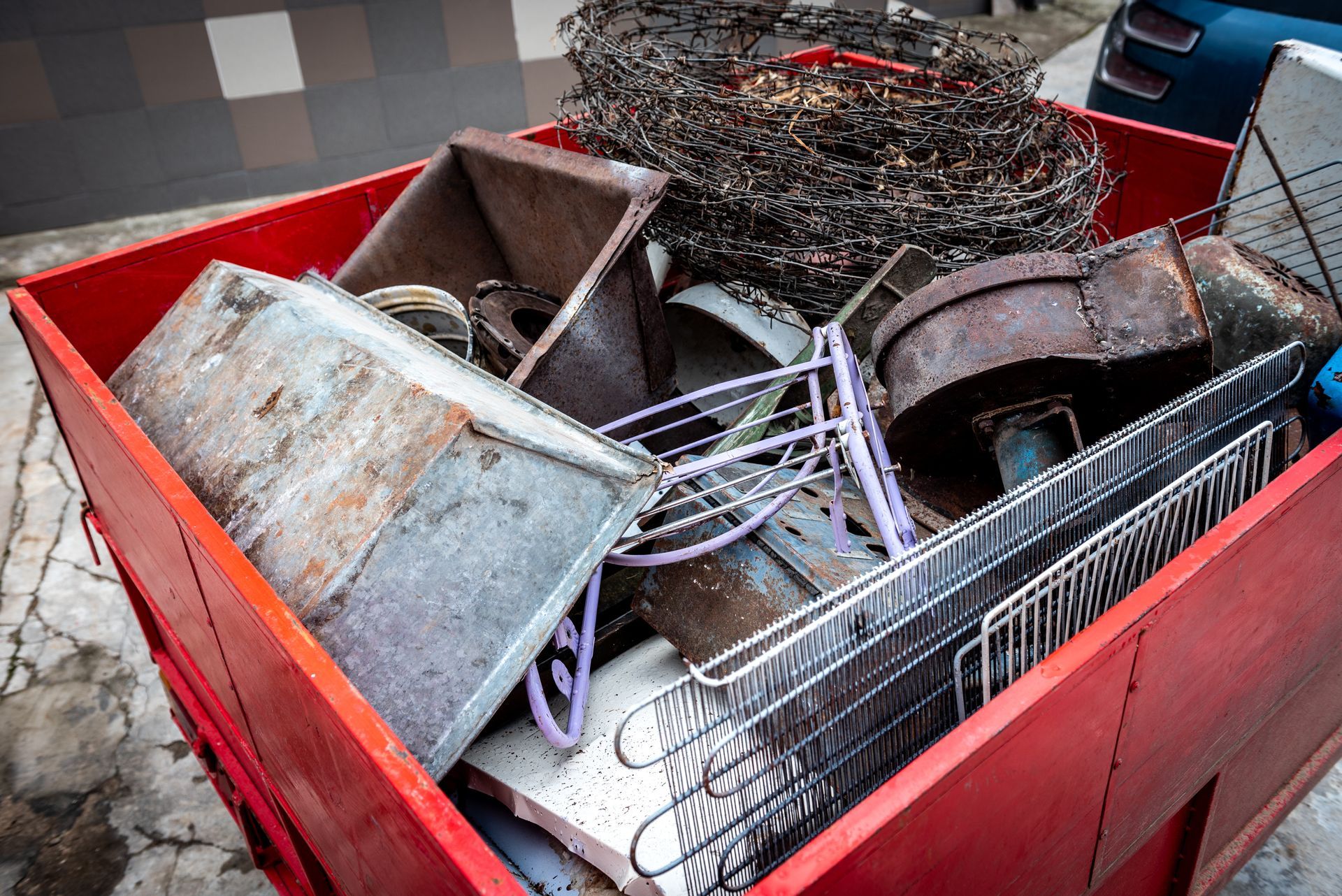Collection of Scrap Metal