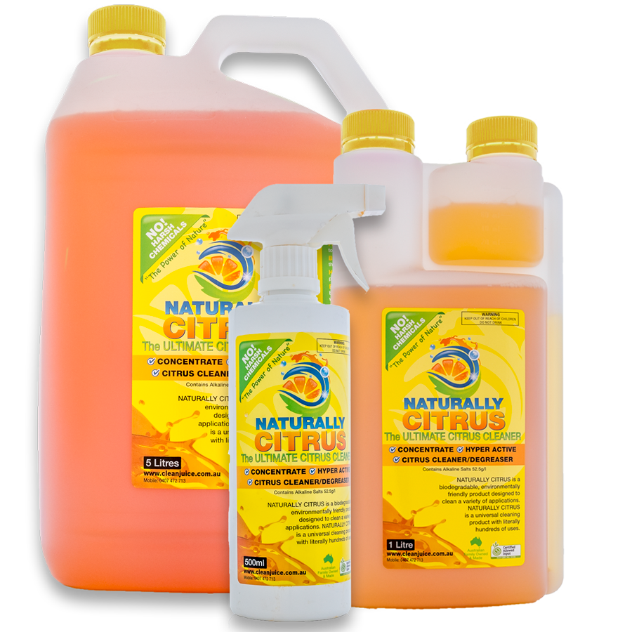 Naturally Citrus Cleaner - 500ml, 1 litre and 4 litres