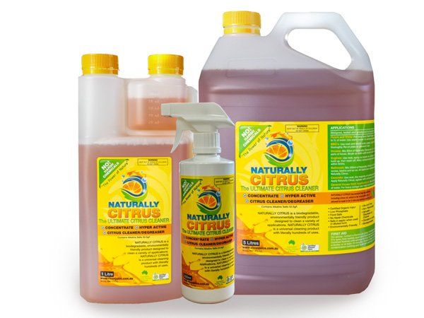 Naturally Citrus Cleaner - 500ml, 1 litre and 4 litres