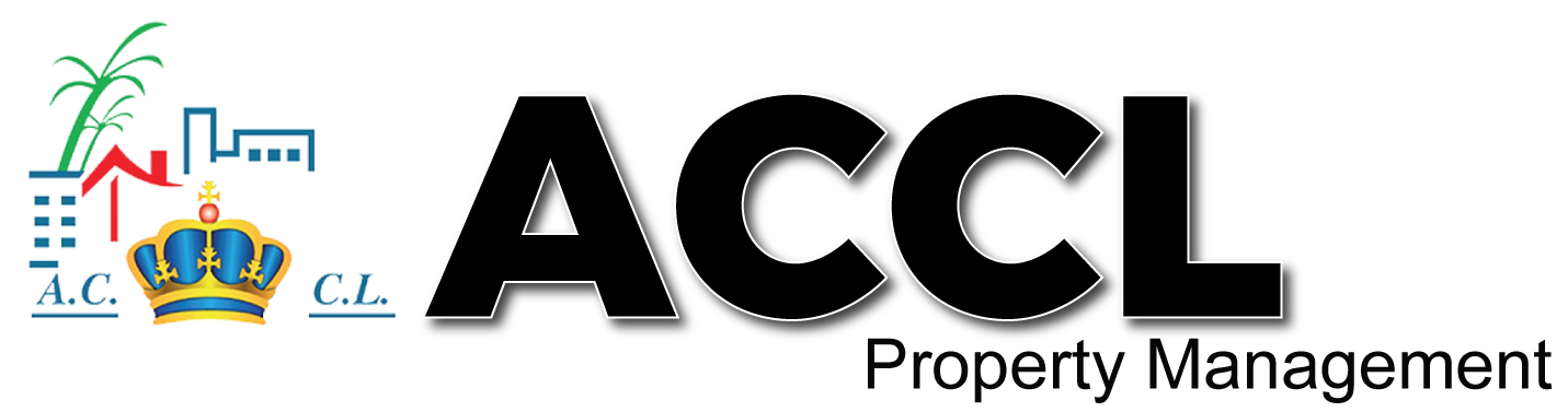 Logo for ACCL Property Management: Text