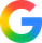 Google multicolor “G” logo on a white background