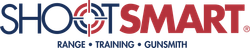 Logo for Shoot Smart with text