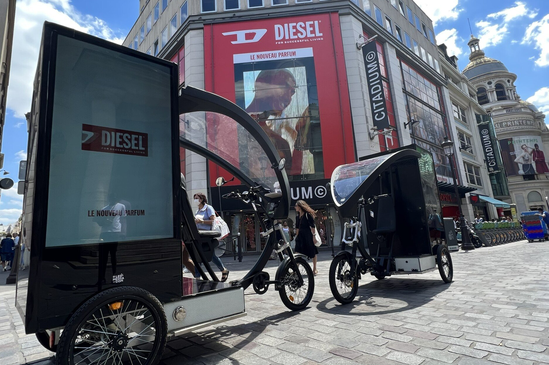 Mis en place une action de notoriété pour la marque Diesel à l’aide d’un dispositif hors média, original et innovant