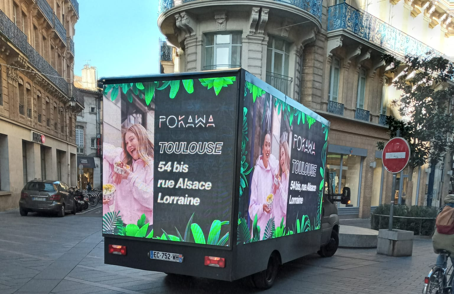 Affichage LED dynamique et mobile - LED Media Truck