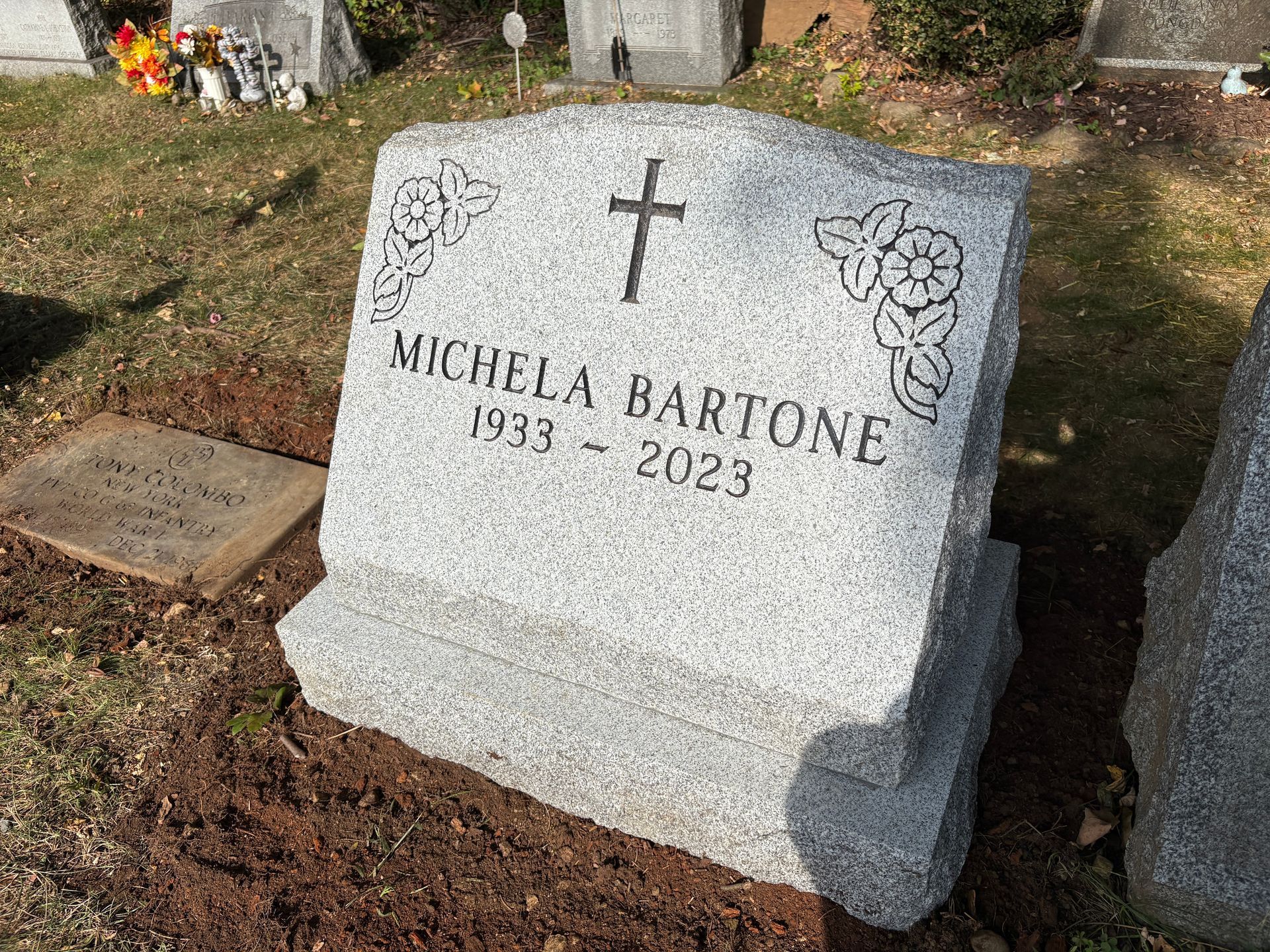Bartone Barre Grey Steeled Face BRP Sides Serp Top Deep Cut Lettering Deep Cut Design Base 