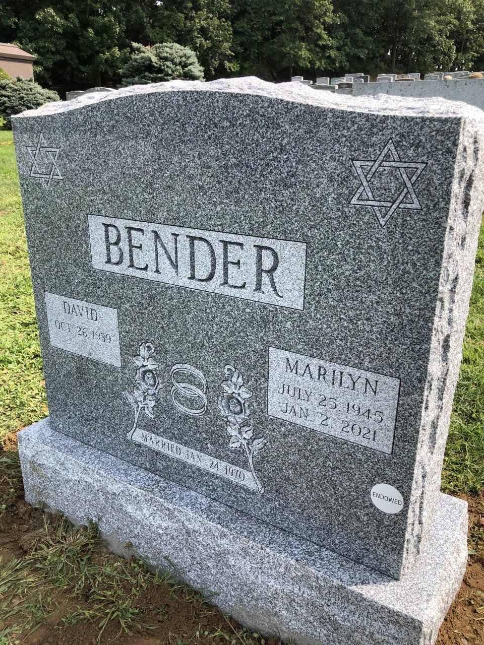 Bender Barre Grey Double Wide Upright Polished 2 BRP Sides Serp Top Panels Deep Cut Lettering Outlined Designs Deep Carved Florals