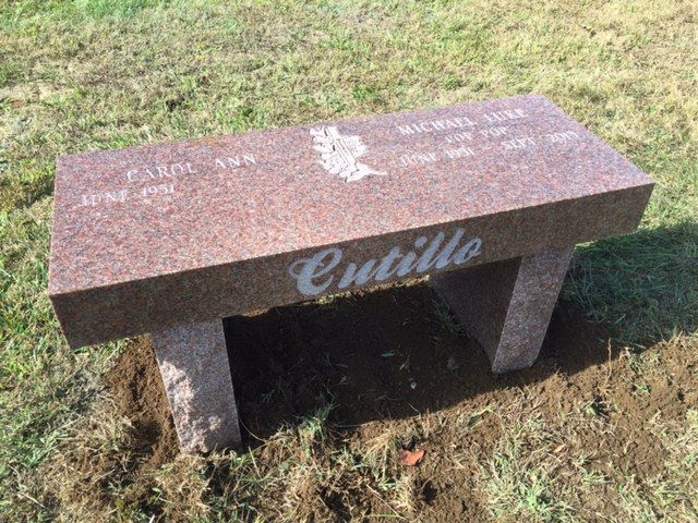 Cutillo North American Pink Skinfrosted Lettering Polished 5 Rock Pitch Legs Flat Carved Designs