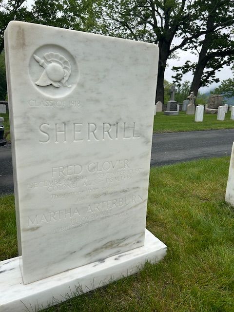 Sherrill Headstone After Cleaning — Bedford Village, NY — CJ Stones
