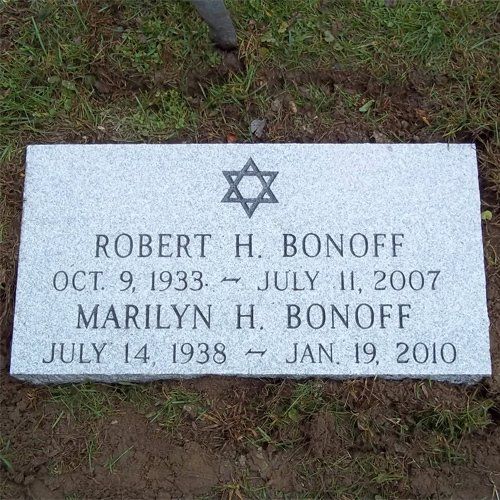 Bonoff Barre Grey Flush Marker Steeled Top Deep Cut Lettering Deep Cut Designs BRP Sides