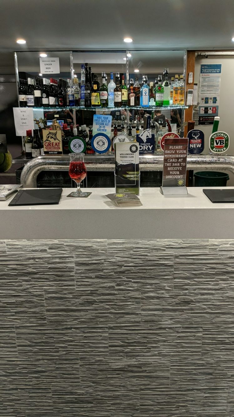 Bar in Wollongong Wollongong Tennis Club