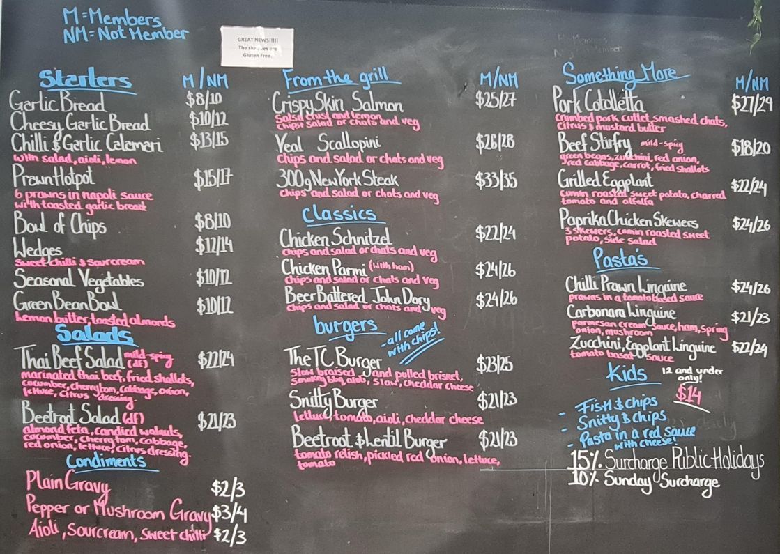 Restaurant in Wollongong Wollongong Tennis Club