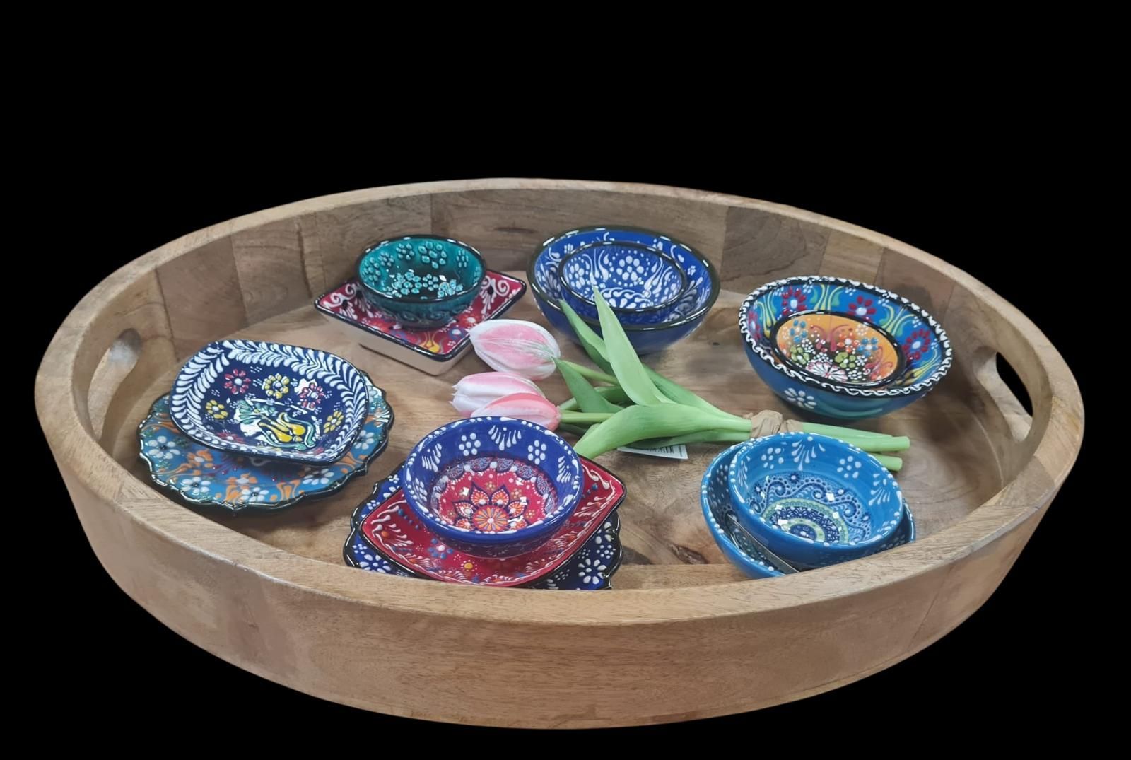 Ovaal Dienblad van Mangohout – Natuurlijke Elegantie