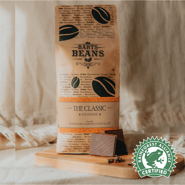 The classic koffie bonen beschikbaar in 500 gram & 1kg