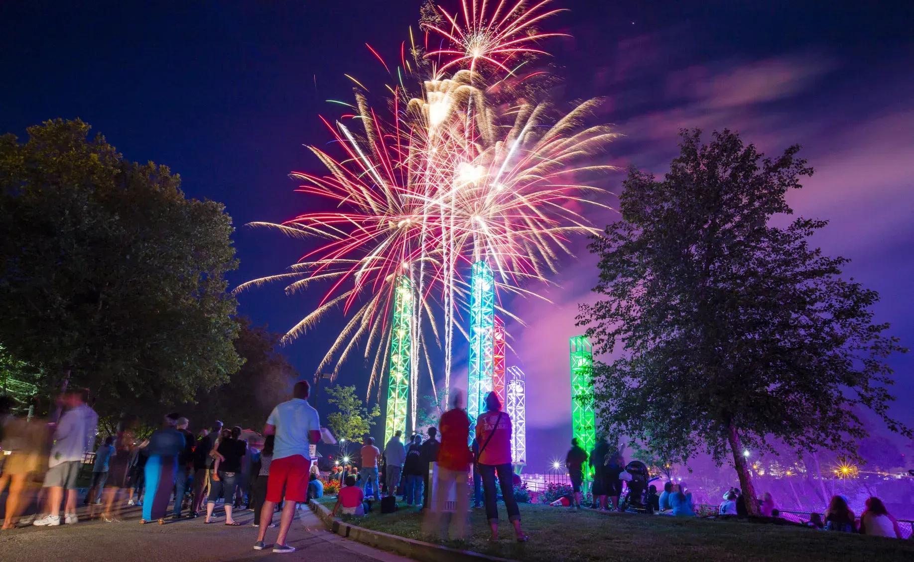 Best Places to Watch Fireworks in Indiana