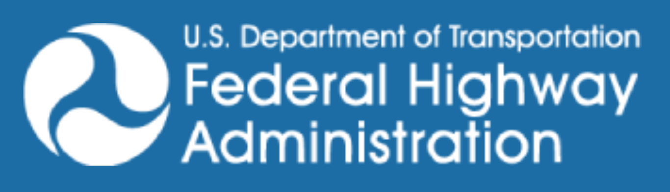 The logo for the u.s. department of transportation federal highway administration