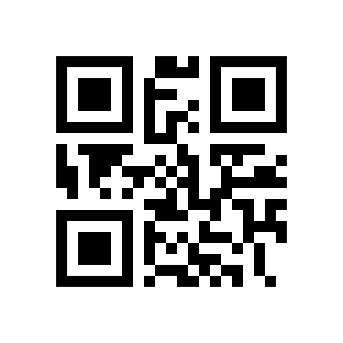 QR code in black and white.