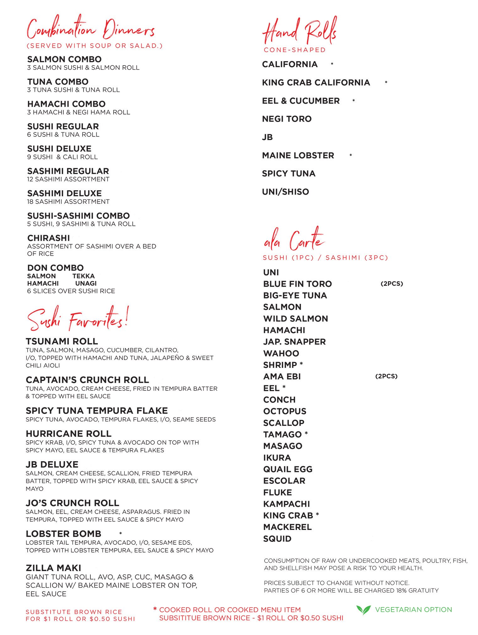 Yolk - West Palm Beach Menu West Palm Beach Menus